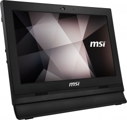 Моноблок MSI Pro 16T 10M-022XRU 15.6 HD Touch Cel 5205U (1.9) 4Gb SSD256Gb HDG CR noOS GbitEth WiFi BT 65W Cam черный 1366x768