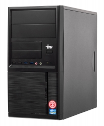 ПК IRU Office 313 MT i3 9100 (3.6) 8Gb SSD240Gb UHDG 630 Free DOS GbitEth 400W черный