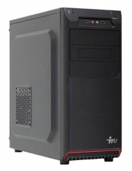 ПК IRU Office 315 TWR i5 9400F (2.9) 8Gb 1Tb 7.2k GT1030 2Gb Windows 10 Home Single Language 64 GbitEth 400W черный