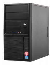 ПК IRU Office 225 MT Ryzen 5 2400G (3.6) 8Gb SSD240Gb/RX Vega 11 Free DOS GbitEth 400W черный