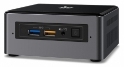 Неттоп IRU NUC 113 i3 8109U (3) 8Gb SSD240Gb Iris Graphics 655 CR Windows 10 Professional 64 GbitEth WiFi BT 90W черный/серебристый