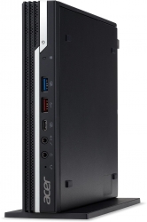 Неттоп Acer Veriton N4680G i5 11400 (2.6) 8Gb SSD256Gb UHDG 730 Windows 10 Professional GbitEth WiFi BT 90W клавиатура мышь черный