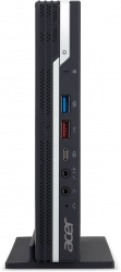 Неттоп Acer Veriton N4680G P G6405 (4.1) 8Gb SSD256Gb UHDG 610 Eshell GbitEth WiFi BT 90W клавиатура мышь черный