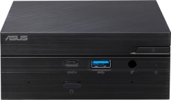 Неттоп Asus PN41-BC172ZV Cel N5105 (2) 4Gb SSD128Gb UHDG Windows 10 Professional 2.5xGbitEth WiFi BT 65W черный