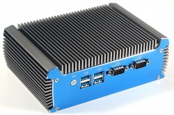 Неттоп Hiper M11 Cel J4125 (2) 4Gb SSD256Gb UHDG CR noOS 2.5xGbitEth WiFi BT 65W синий