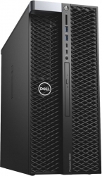 ПК Dell Precision T5820 MT Core i9 10920X (3.5) 32Gb SSD1Tb RTX3090 24Gb DVDRW Windows 10 Professional GbitEth WiFi BT клавиатура мышь черный