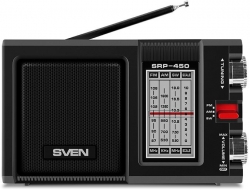 Радиоприемник портативный Sven SRP-450 черный