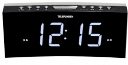 Радиобудильник Telefunken TF-1569U черный