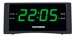 Радиобудильник Telefunken TF-1712 черный