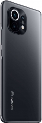Смартфон Xiaomi Mi 11 256Gb 8Gb черный моноблок 3G 4G 2Sim 6.81 1440x3200 Android 11 108Mpix 802.11 a/b/g/n/ac NFC GPS GSM900/1800 GSM1900 A-GPS micr