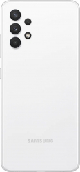 Смартфон Samsung SM-A325F Galaxy A32 128Gb 6Gb белый моноблок 3G 4G 2Sim 6.4 1080x2400 Android 11 64Mpix 802.11 a/b/g/n/ac NFC GPS GSM900/1800 GSM190