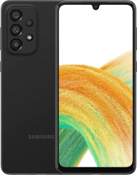 Смартфон Samsung SM-A336B Galaxy A33 5G 128Gb черный моноблок 3G 4G 6.4 Android 802.11 a/b/g/n/ac/ax NFC GPS