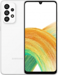 Смартфон Samsung SM-A336B Galaxy A33 5G 128Gb белый моноблок 3G 4G 6.4 Android 802.11 a/b/g/n/ac/ax NFC GPS