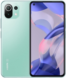 Смартфон Xiaomi 2109119DG 11 Lite 5G NE 128Gb 8Gb мятный моноблок 3G 4G 2Sim 6.55 1080x2400 Android 11 64Mpix 802.11 a/b/g/n/ac/ax NFC GPS GSM900/180