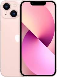 Смартфон Apple MLLX3RU/A iPhone 13 mini 128Gb 4Gb розовый моноблок 3G 4G 2Sim 5.4 1080x2340 iPhone iOS 15 12Mpix 802.11 a/b/g/n/ac/ax NFC GPS GSM900/