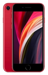 Смартфон Apple MXVV2RU/A iPhone SE 2020 256Gb 3Gb красный моноблок 3G 4G 1Sim 4.7 750x1334 iPhone iOS 13 12Mpix 802.11 a/b/g/n/ac/ax NFC GPS GSM900/1