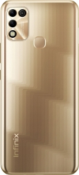 Смартфон Infinix X688B Hot 11 play 64Gb 4Gb золотой моноблок 3G 4G 2Sim 6.82 720x1640 Android 11 13Mpix 802.11 a/b/g/n/ac GPS GSM900/1800 GSM1900 Tou
