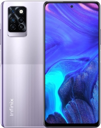 Смартфон Infinix X695C Note 10 Pro 128Gb 8Gb фиолетовый моноблок 3G 4G 2Sim 6.95 1080x2460 Android 11 64Mpix 802.11 a/b/g/n/ac NFC GPS GSM900/1800 GS