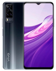 Смартфон Vivo Y31 64Gb 4Gb черный асфальт моноблок 3G 4G 6.58 1080x2408 Android 11 48Mpix 802.11 a/b/g/n/ac NFC GPS GSM900/1800 GSM1900 Ptotect