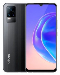 Смартфон Vivo V21e 128Gb 8Gb черный антрацит моноблок 3G 4G 6.44 1080x2400 Android 11 64Mpix 802.11 a/b/g/n/ac NFC GPS GSM900/1800 GSM1900 Ptotect