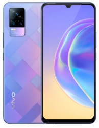 Смартфон Vivo V21e 128Gb 8Gb алмазная мозаика моноблок 3G 4G 6.44 1080x2400 Android 11 64Mpix 802.11 a/b/g/n/ac NFC GPS GSM900/1800 GSM1900 Ptotect