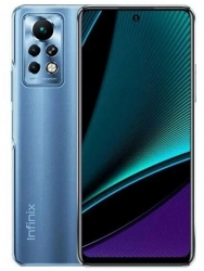 Смартфон Infinix X697 Note 11 pro 128Gb 8Gb синий моноблок 3G 4G 2Sim 6.95 1080x2460 Android 11 64Mpix 802.11 a/b/g/n/ac GPS GSM900/1800 GSM1900 Touc