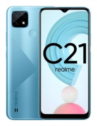 Смартфон Realme C21-Y 64Gb 4Gb голубой моноблок 3G 4G 2Sim 6.5 720x1600 Android 11 13Mpix 802.11 b/g/n NFC GPS GSM900/1800 GSM1900 TouchSc VidConf A-