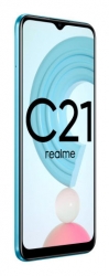 Смартфон Realme C21-Y 64Gb 4Gb голубой моноблок 3G 4G 2Sim 6.5 720x1600 Android 11 13Mpix 802.11 b/g/n NFC GPS GSM900/1800 GSM1900 TouchSc VidConf A-