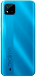 Смартфон Realme C11 2021 64Gb 4Gb синий моноблок 3G 4G 2Sim 6.52 720x1600 Android 11 8Mpix 802.11 b/g/n NFC GPS GSM900/1800 GSM1900 microSD max256Gb