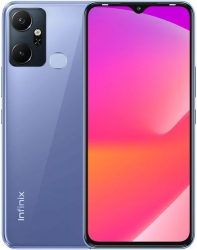 Смартфон Infinix X6823C Smart 6 Plus 64Gb 2Gb фиолетовый моноблок 3G 4G 2Sim 6.82 720x1640 Android 12 8Mpix 802.11 a/b/g/n/ac GPS GSM900/1800 GSM1900
