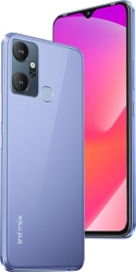 Смартфон Infinix X6823C Smart 6 Plus 64Gb 2Gb фиолетовый моноблок 3G 4G 2Sim 6.82 720x1640 Android 12 8Mpix 802.11 a/b/g/n/ac GPS GSM900/1800 GSM1900