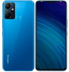 Смартфон Infinix X6823C Smart 6 Plus 64Gb 3Gb синий моноблок 3G 4G 2Sim 6.82 720x1640 Android 12 8Mpix 802.11 a/b/g/n/ac GPS GSM900/1800 GSM1900 Touc