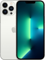 Смартфон Apple A2641 iPhone 13 Pro Max 256Gb 6Gb серебристый моноблок 3G 4G 2Sim 6.7 1284x2778 iPhone iOS 15 12Mpix 802.11 a/b/g/n/ac/ax NFC GPS GSM9