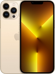 Смартфон Apple A2484 iPhone 13 Pro Max 256Gb 6Gb золотой моноблок 3G 4G 2Sim 6.7 1284x2778 iPhone iOS 15 12Mpix 802.11 a/b/g/n/ac/ax NFC GPS GSM900/1