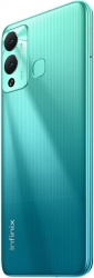 Смартфон Infinix X6816D Hot 12 Play 64Gb 4Gb зеленый моноблок 3G 4G 2Sim 6.82 720x1612 Android 11 13Mpix 802.11 a/b/g/n/ac GPS GSM900/1800 GSM1900 To
