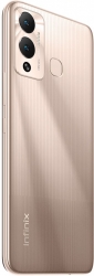 Смартфон Infinix X6816D Hot 12 Play 64Gb 4Gb золотистый моноблок 3G 4G 2Sim 6.82 720x1612 Android 11 13Mpix 802.11 a/b/g/n/ac GPS GSM900/1800 GSM1900