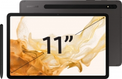 Планшет Samsung Galaxy Tab S8 SM-X700 Snapdragon 898 2.99 8C RAM8Gb ROM128Gb 11 TFT 2560x1600 Android 12 темно-серый 13Mpix 12Mpix BT WiFi Touch micr