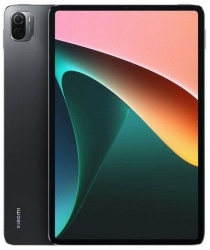 Планшет Xiaomi Pad 5 21051182G Snapdragon 860 2.96 8C RAM6Gb ROM128Gb 11 IPS 2560x1600 Android 11 черный 13Mpix 8Mpix BT WiFi Touch 8720mAh