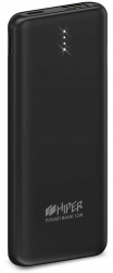 Мобильный аккумулятор Hiper PSL5000 5000mAh 2.1A 2xUSB черный (PSL5000 BLACK)