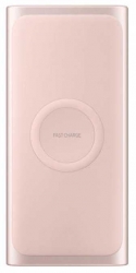 Мобильный аккумулятор Samsung EB-U1200 10000mAh 2A 1xUSB беспроводная зарядка розовое золото (EB-U1200CPRGRU)