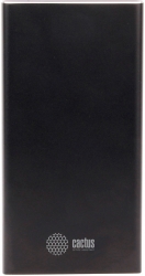Мобильный аккумулятор Cactus CS-PBFSJT-10000 10000mAh 2.1A 2xUSB черный
