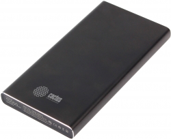 Мобильный аккумулятор Cactus CS-PBFSJT-10000 10000mAh 2.1A 2xUSB черный