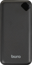 Мобильный аккумулятор Buro BP20E 20000mAh 2.1A 2xUSB черный (BP20E10PBK)