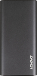 Мобильный аккумулятор Digma DGPF10F 10000mAh 3A QC PD 20W 1xUSB серый (DGPF10F20AGY)