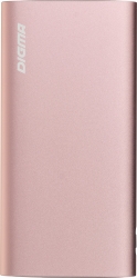 Мобильный аккумулятор Digma DGPF10F 10000mAh 3A QC PD 20W 1xUSB розовый (DGPF10F20APN)