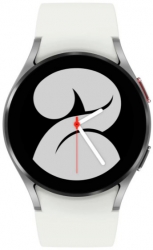 Смарт-часы Samsung Galaxy Watch 4 1.2 Super AMOLED серебристый (SM-R860NZSACIS)