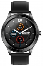Смарт-часы Digma Smartline D5 1.28 IPS черный (D5B)