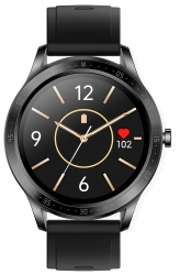 Смарт-часы Digma Smartline D5 1.28 IPS черный (D5B)