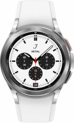 Смарт-часы Samsung Galaxy Watch 4 Classic 42мм 1.2 Super AMOLED серебристый (SM-R880NZSACIS)