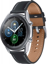 Смарт-часы Samsung Galaxy Watch 3 45мм 1.4 Super AMOLED серебристый (SM-R840NZSACIS)